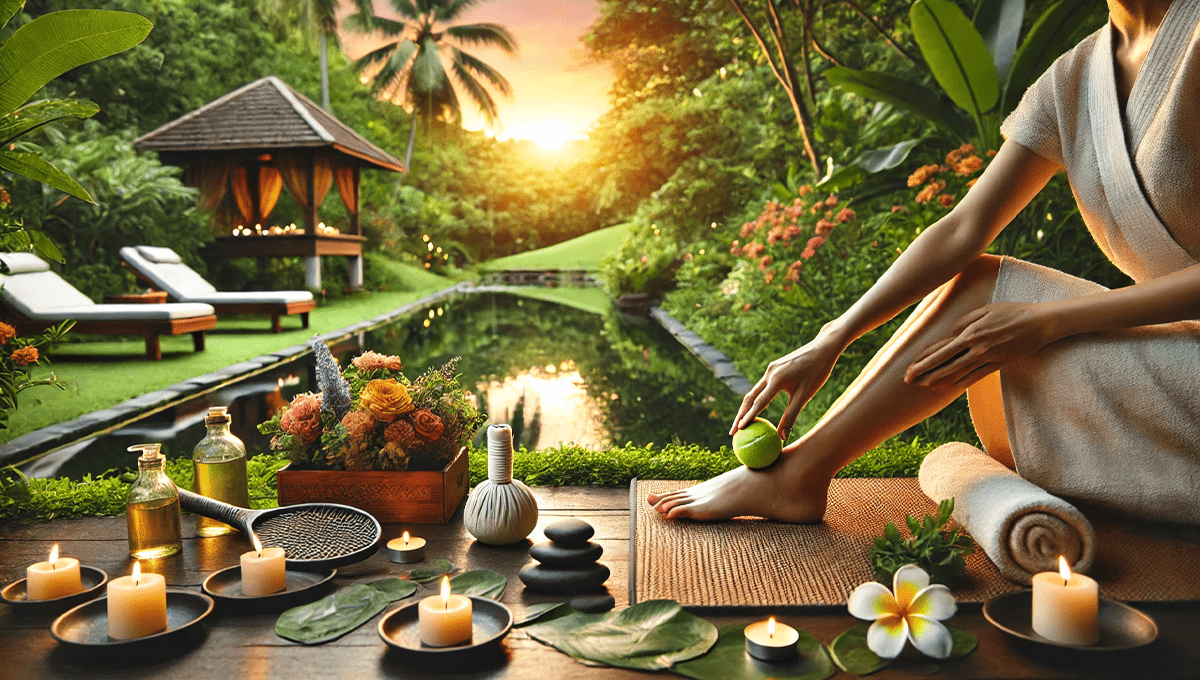 Découvrez les bienfaits insoupçonnés de la balle de tennis sous le pied