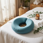 Coussin de Visage pour Table de Massage Bleu Bleu