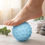 Boule de Massage Caoutchouc Pied | Massage pour les Pieds Violet Bleu
