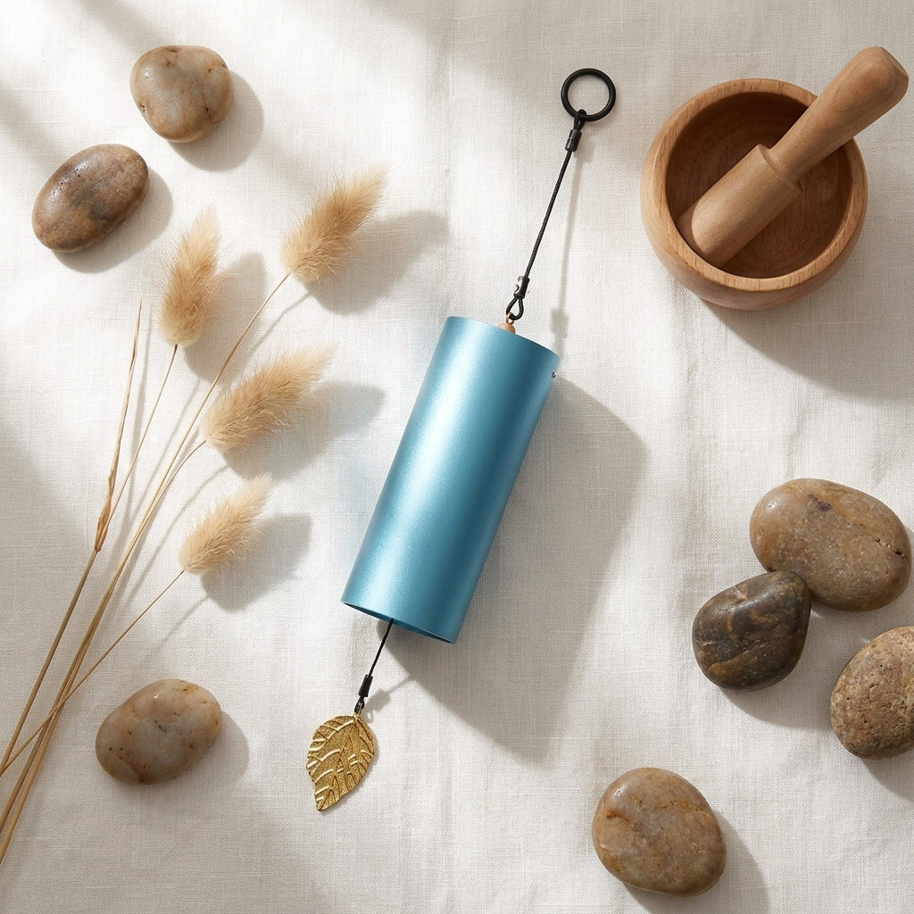 Carillon Koshi Coloré Rose Bleu