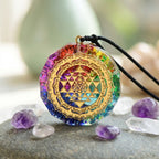 Pendentif Orgonite Géométrie Sacrée Énergétique Default Title