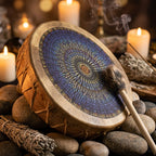 Tambour Chamanique 25cm Mosaic Mosaic