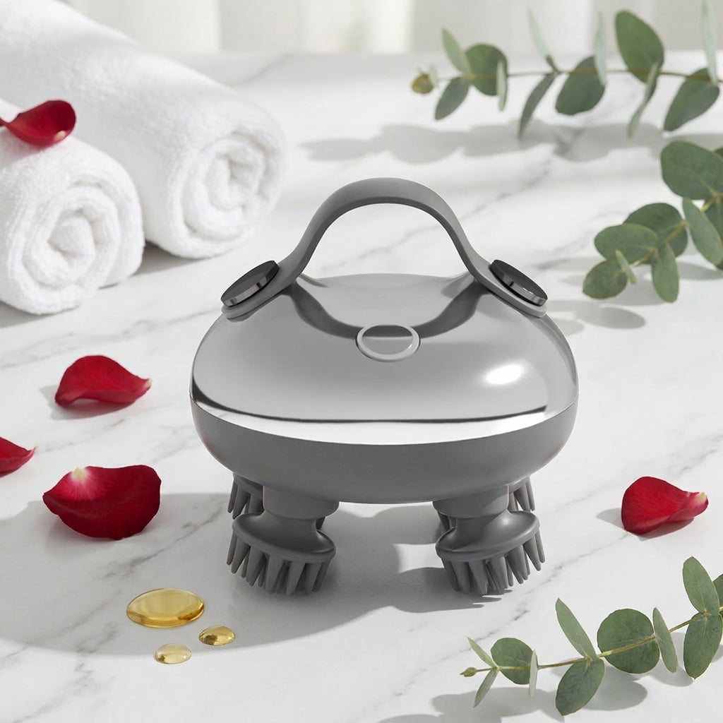 Masseur Crânien | Livraison Gratuite Violet Gris