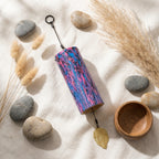 Carillon Koshi Coloré Rose Rose bleu