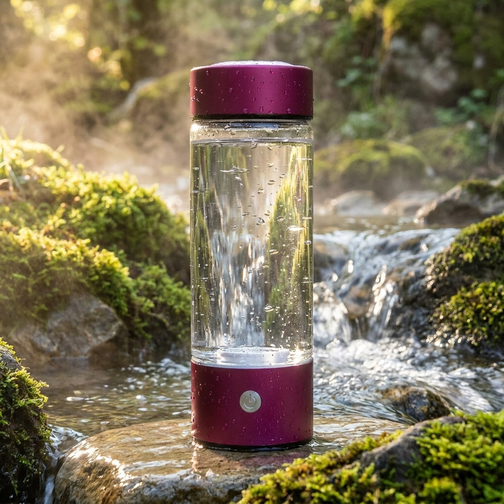 Générateur d'Eau Hydrogénée Portable Bleu Violet
