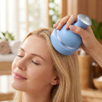 Appareil pour Masser la Tête | Appareil de Massage pour le crane (Tete) Bleu Bleu