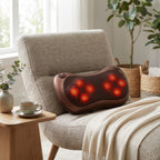 Coussin Chauffant Massant Électrique | Coussins de Massage Électriques 6 Têtes - 2 boutons 8 Têtes - 2 boutons
