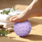 Boule de Massage Caoutchouc Pied | Massage pour les Pieds Violet Violet