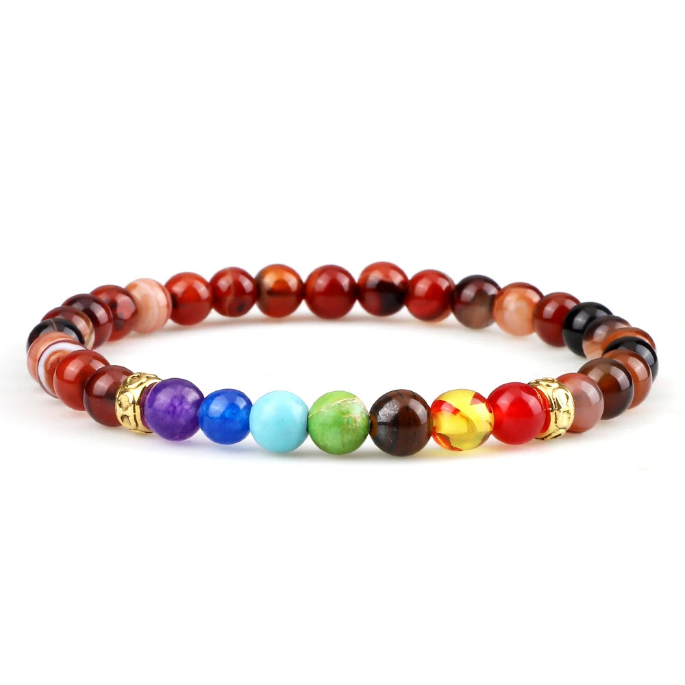 Bracelet 7 Chakras pour Femme