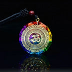 Pendentif Orgonite Om Chakras