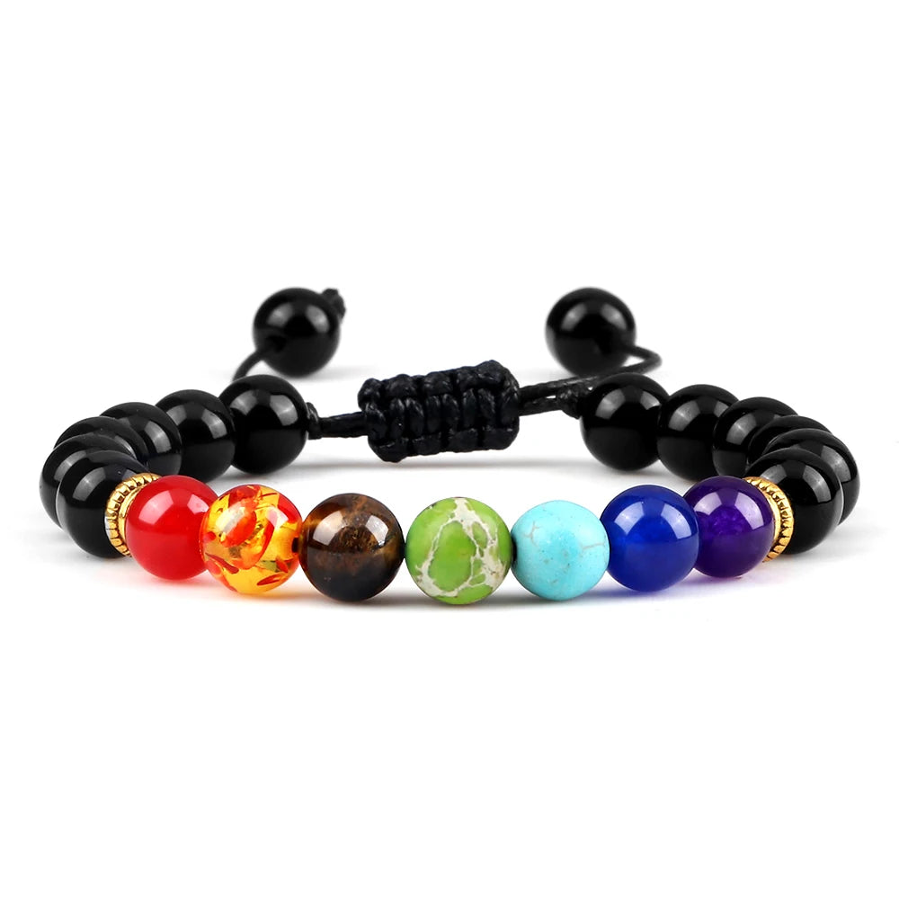 Bracelet 7 Chakras Homme