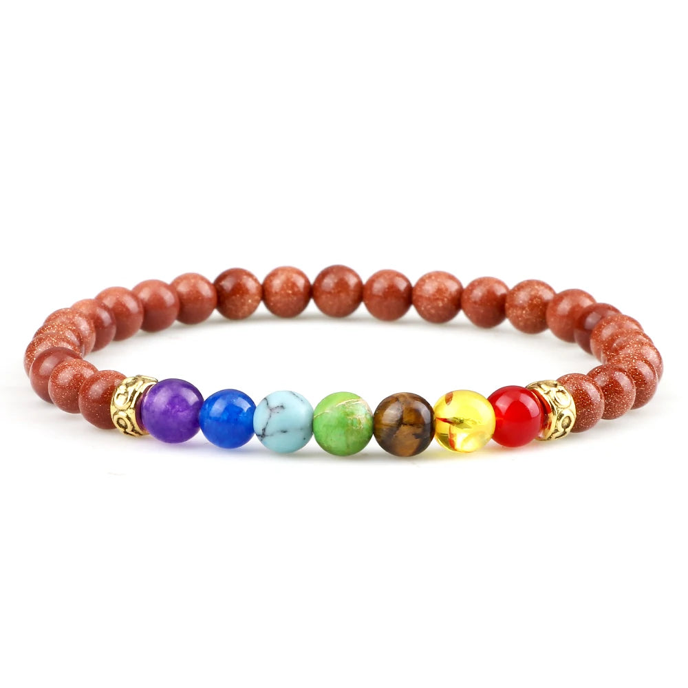 Bracelet 7 Chakras pour Femme