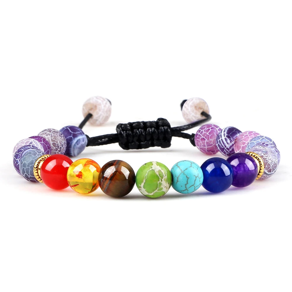 Bracelet 7 Chakras Homme