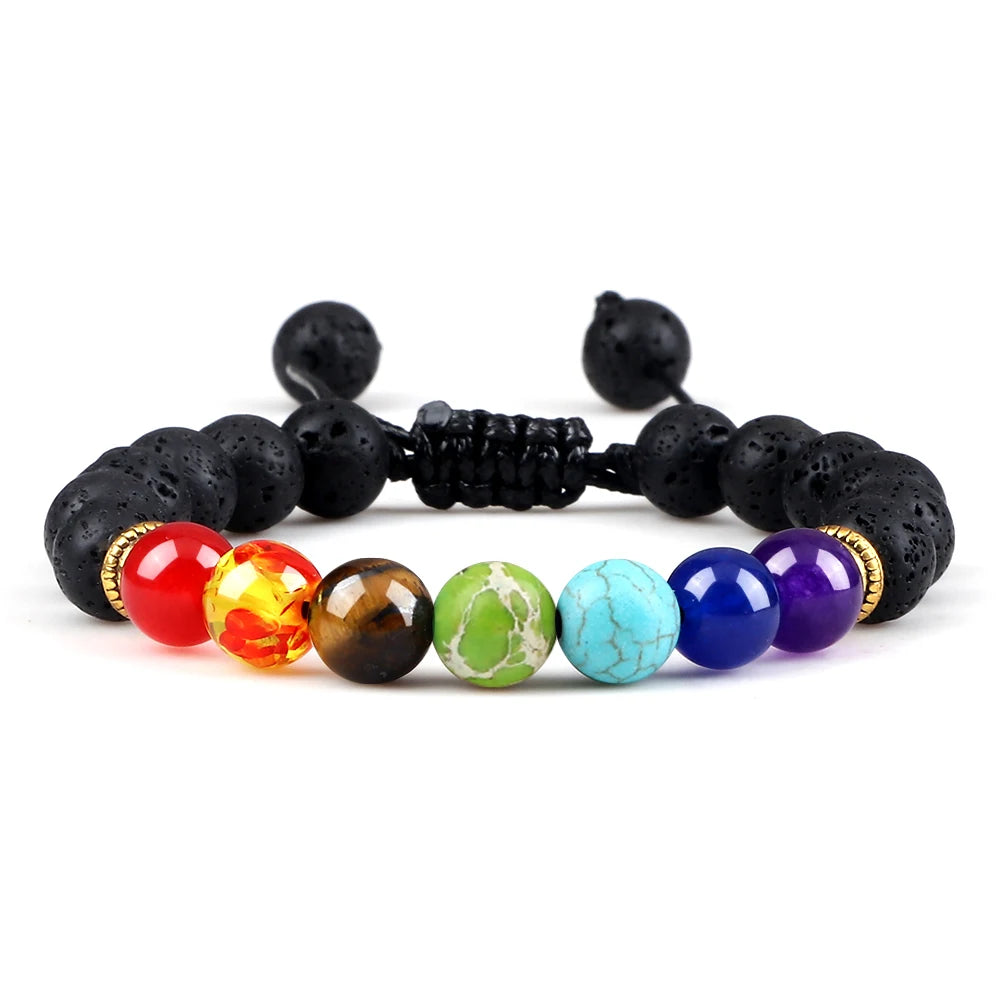 Bracelet 7 Chakras Homme