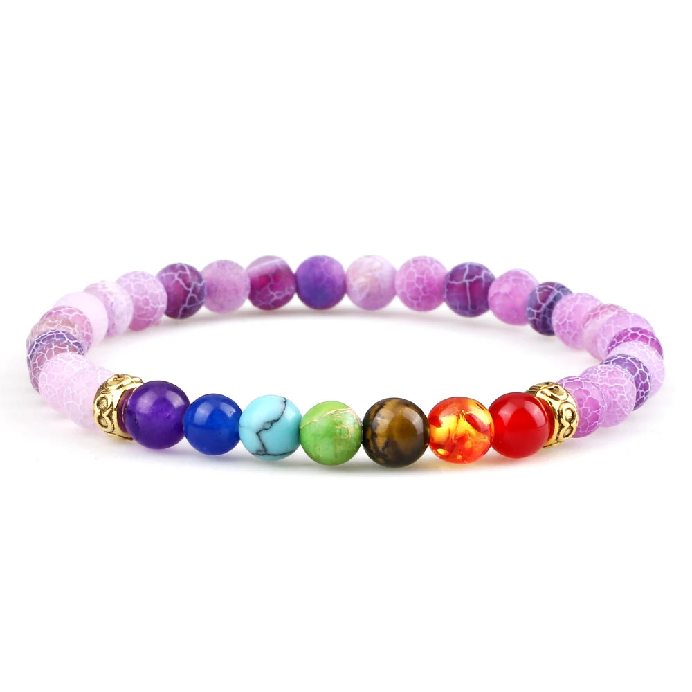 Bracelet 7 Chakras pour Femme