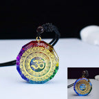 Pendentif Orgonite Om Chakras