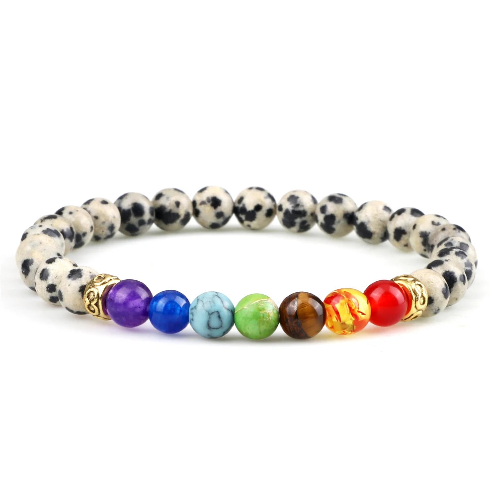 Bracelet 7 Chakras pour Femme