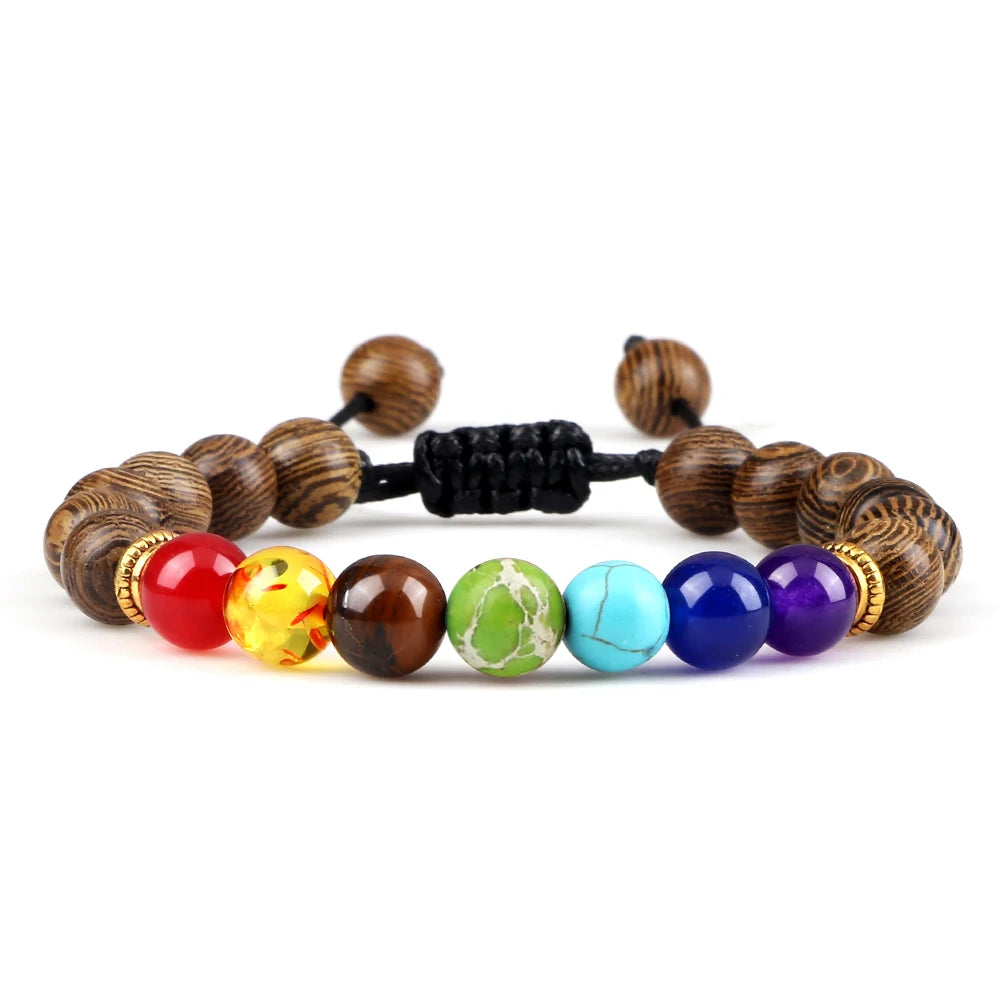 Bracelet 7 Chakras Homme