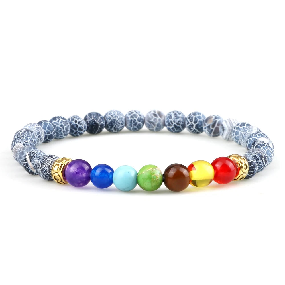 Bracelet 7 Chakras pour Femme