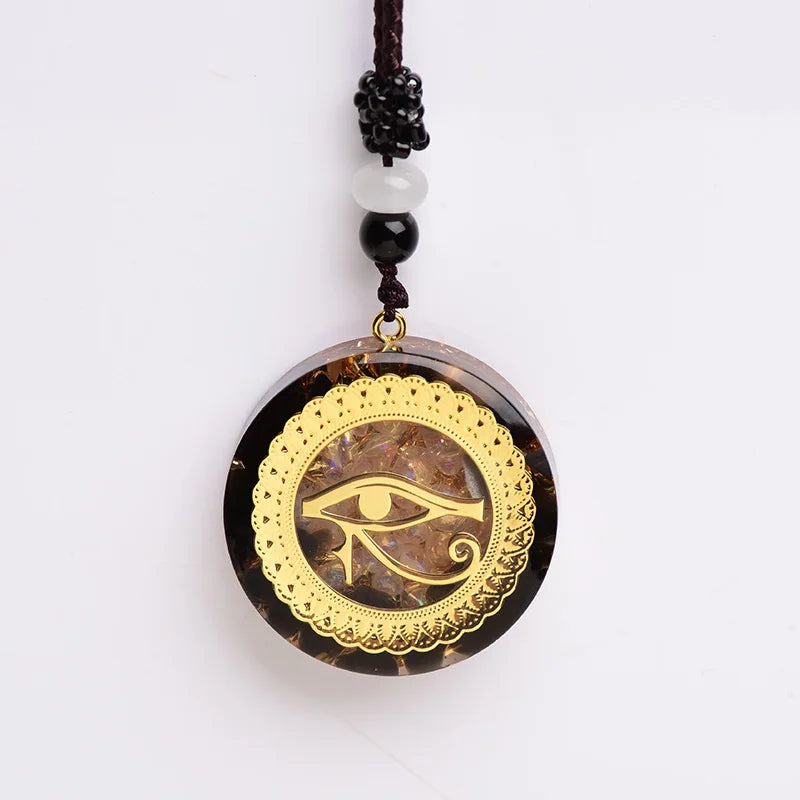 Pendentif Orgonite Œil d’Horus