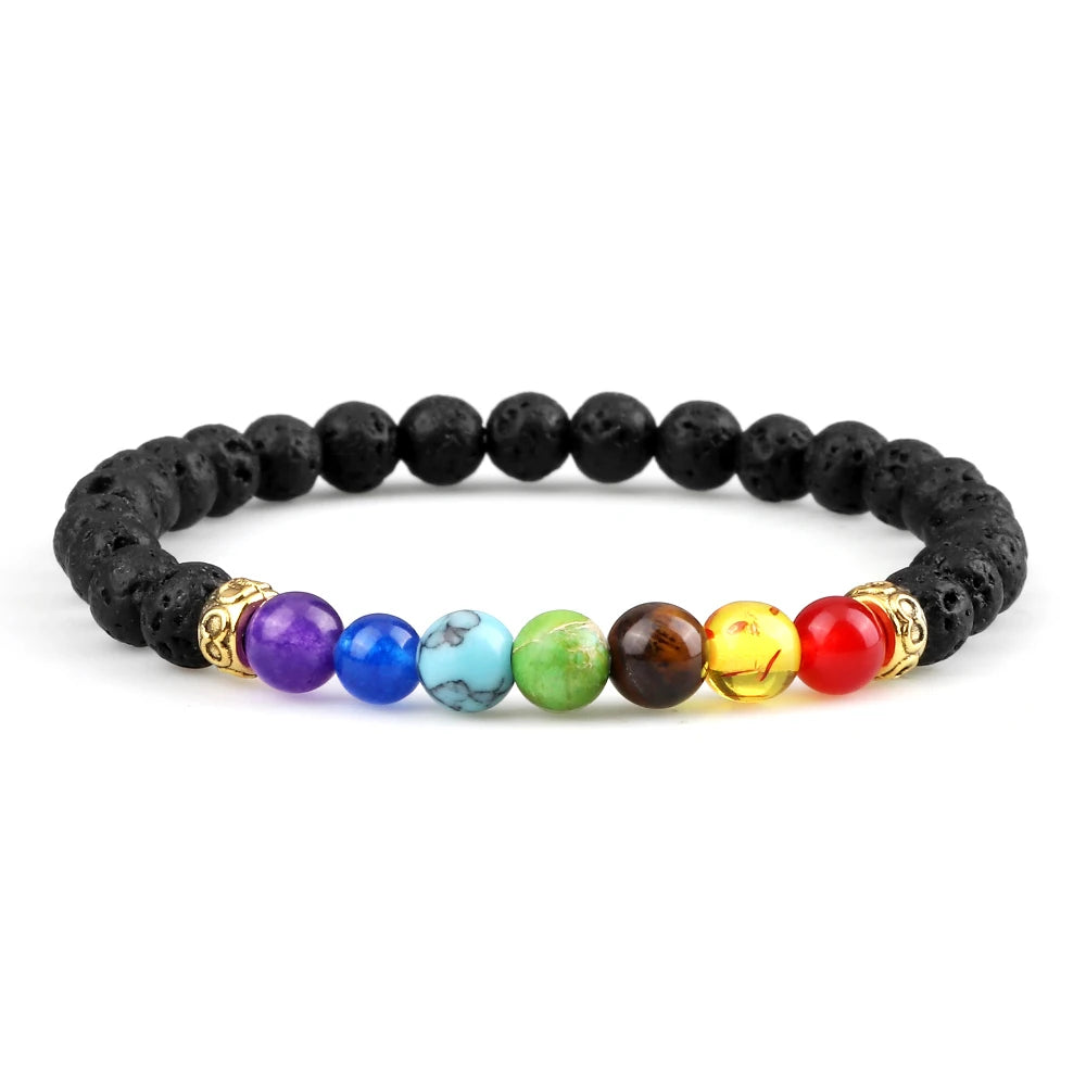 Bracelet 7 Chakras pour Femme