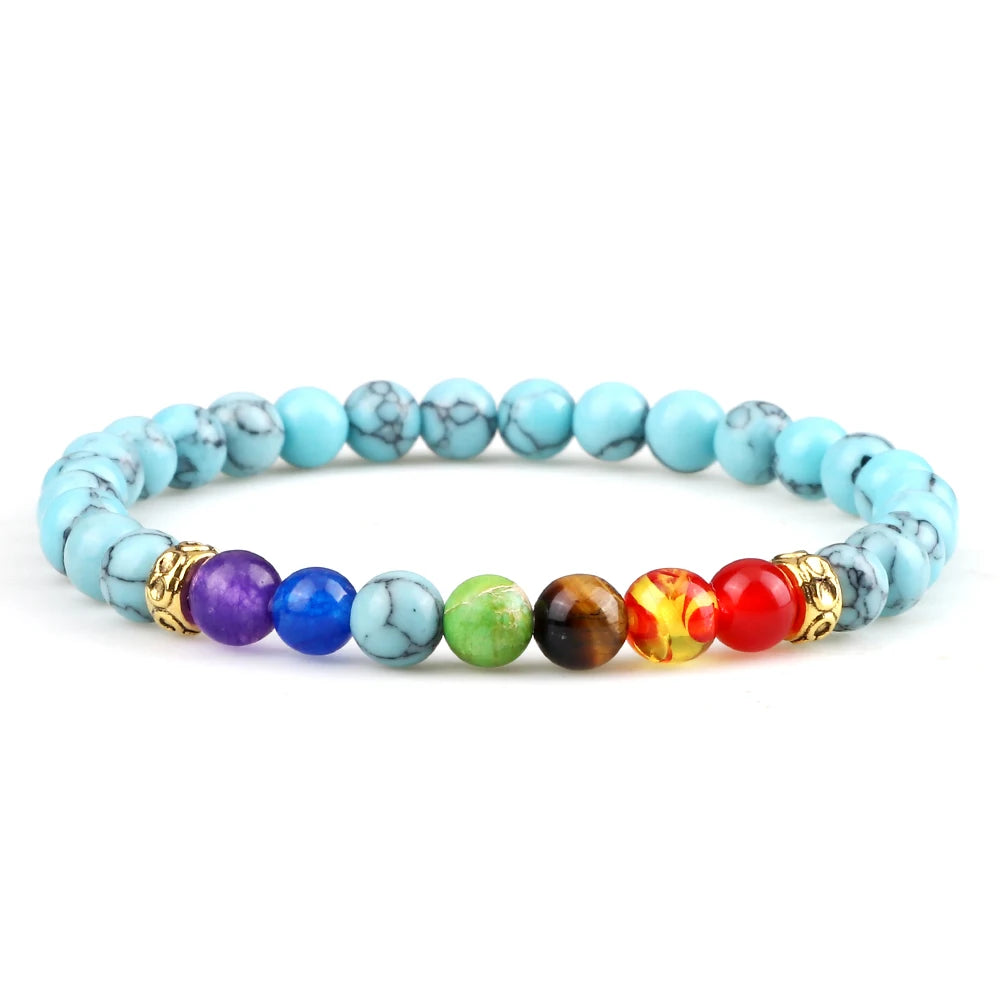 Bracelet 7 Chakras pour Femme