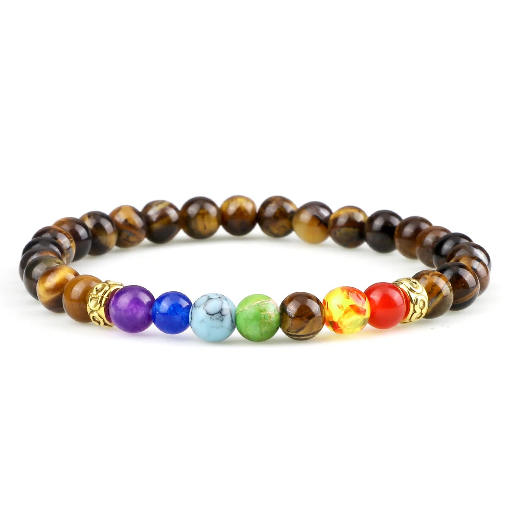 Bracelet 7 Chakras pour Femme