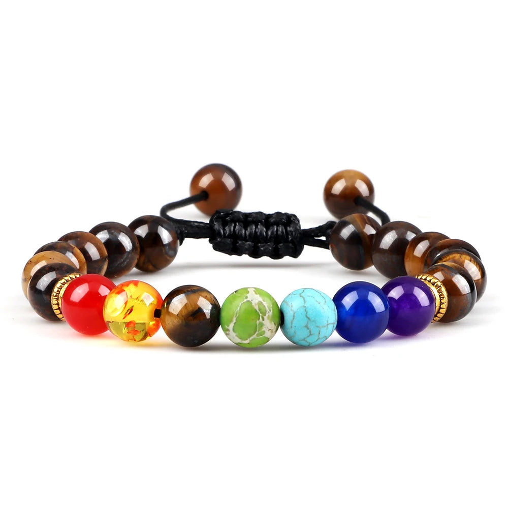 Bracelet 7 Chakras Homme