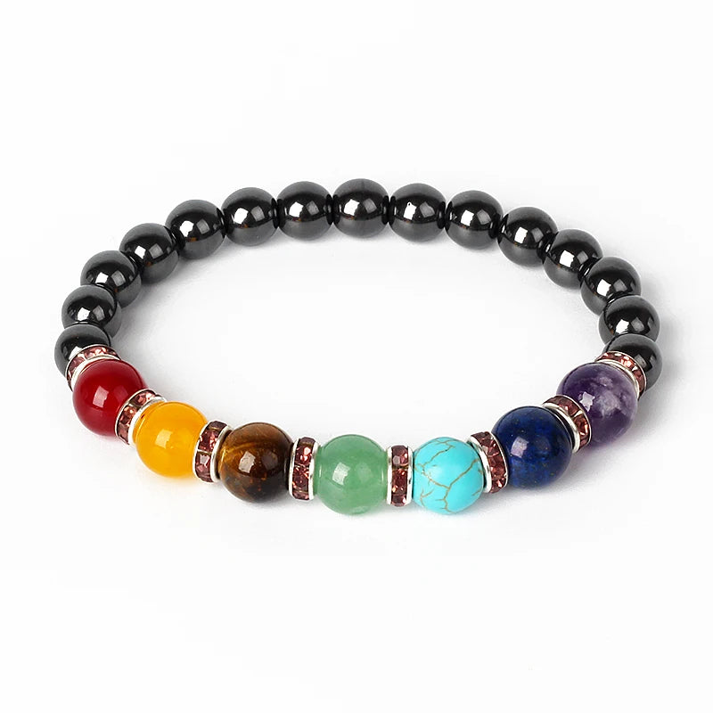 Bracelet de Lithothérapie 7 Chakras