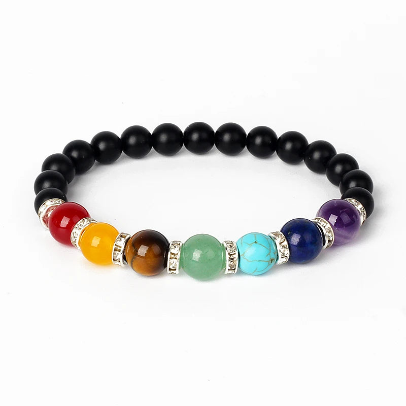 Bracelet de Lithothérapie 7 Chakras
