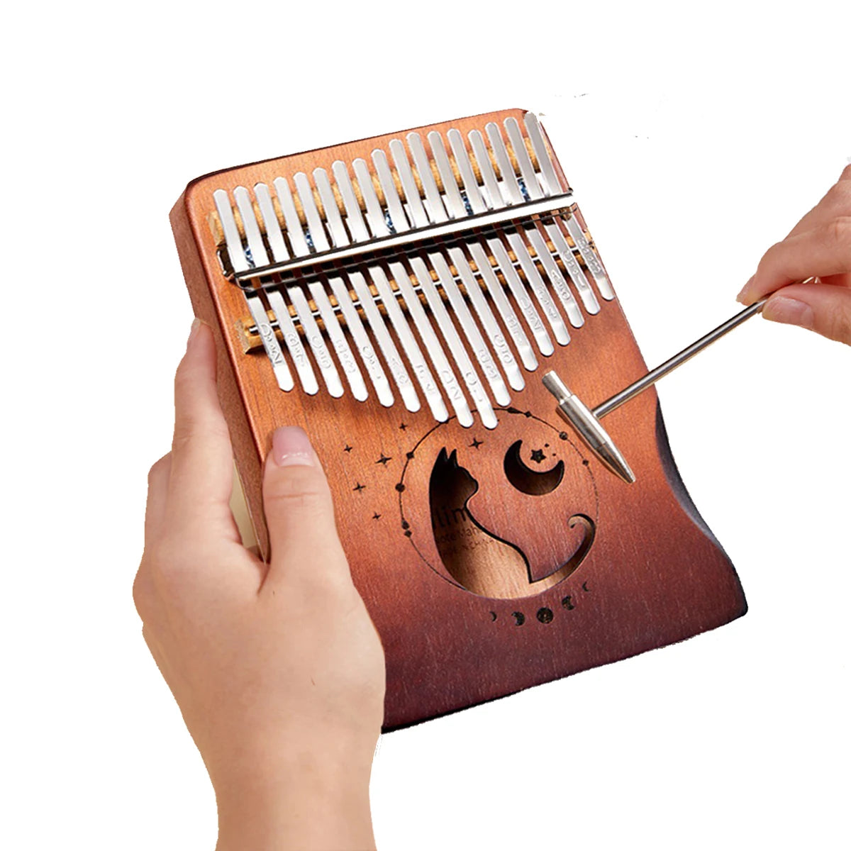 Kalimba Gravure Chat