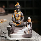 Porte Encens Buddha Méditation