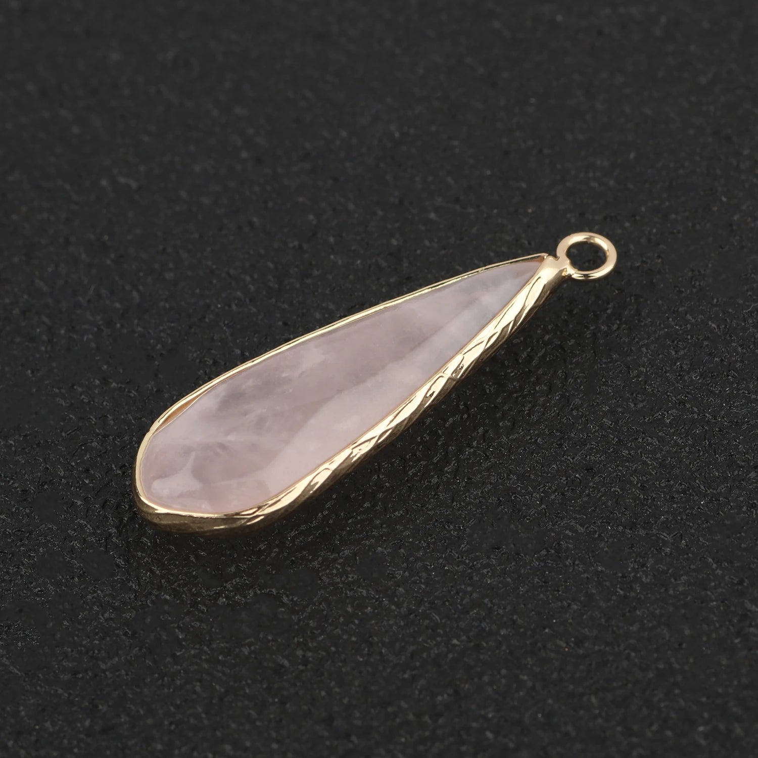 Pendentif Quartz Rose Pierre Naturelle