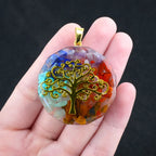 Pendentif Orgonite 7 Chakras