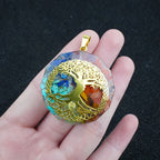 Pendentif Orgonite 7 Chakras