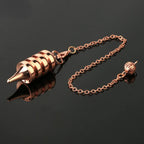 Pendule Divinatoire Radiesthésie Metal Reiki Égyptien Professionnel