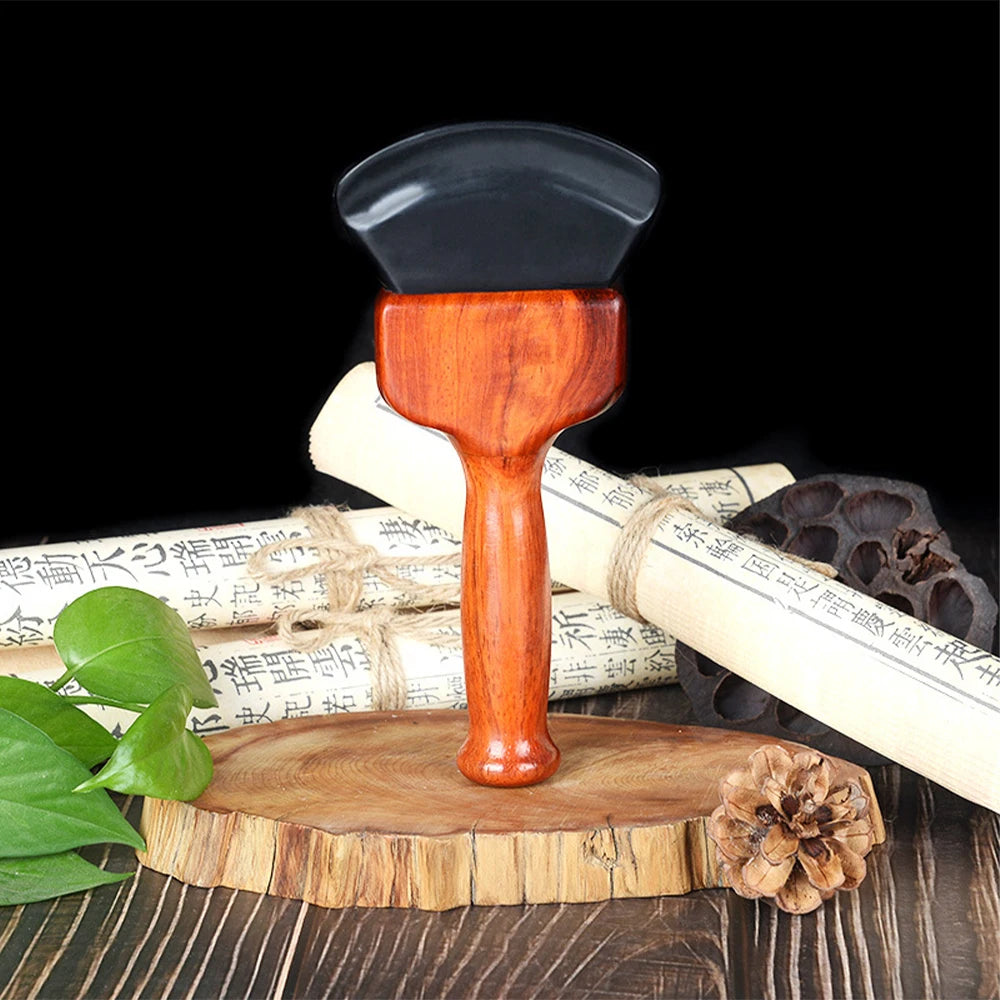 Pierre Chaude Massage Forme Pinceau