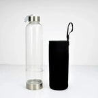 Gourde en Verre avec Cristaux 550ML
