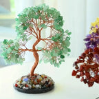 Arbre du Bonheur Pierre Naturelle 7 Chakras