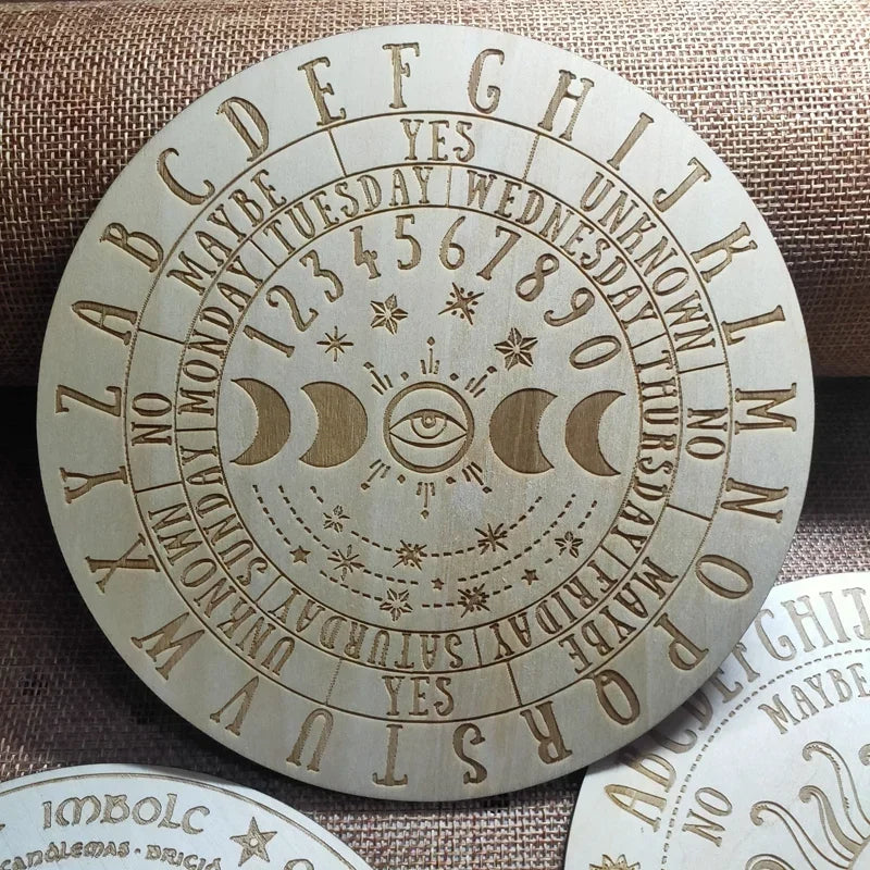 Planche Radiesthésie en Bois Clair