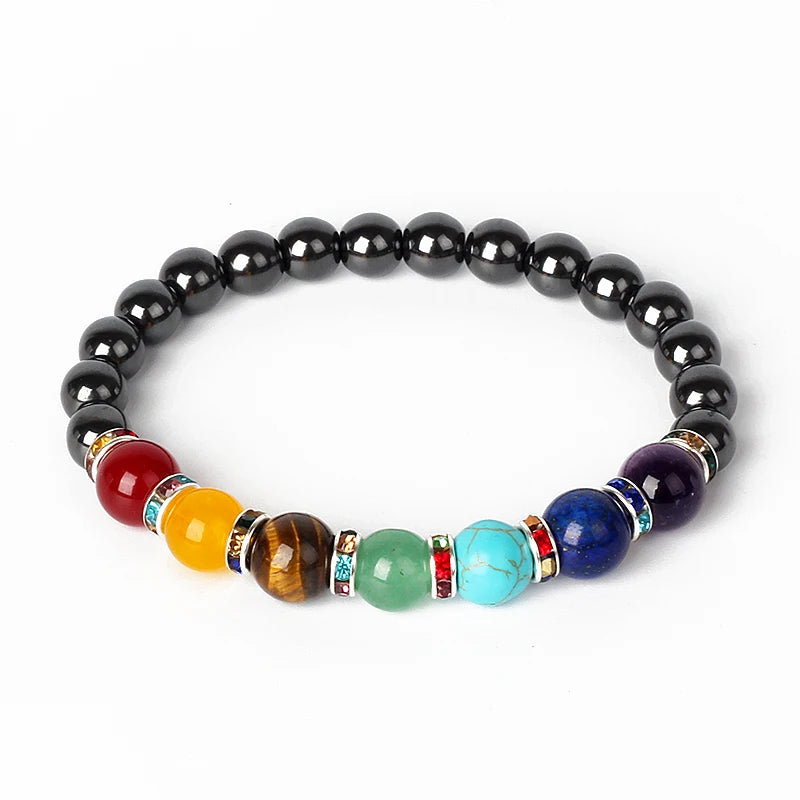 Bracelet de Lithothérapie 7 Chakras
