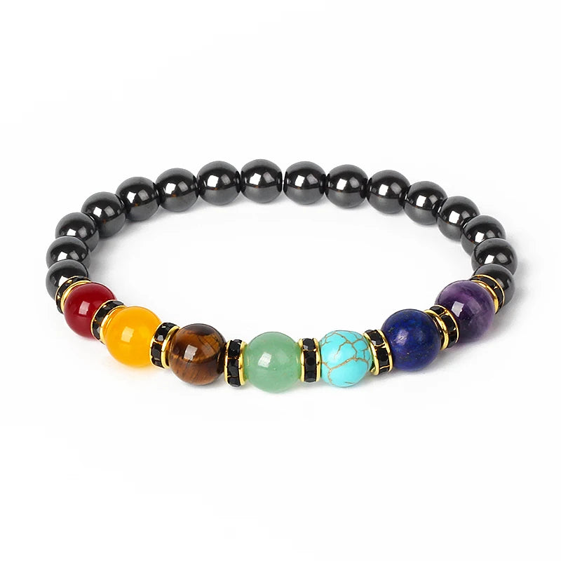 Bracelet de Lithothérapie 7 Chakras