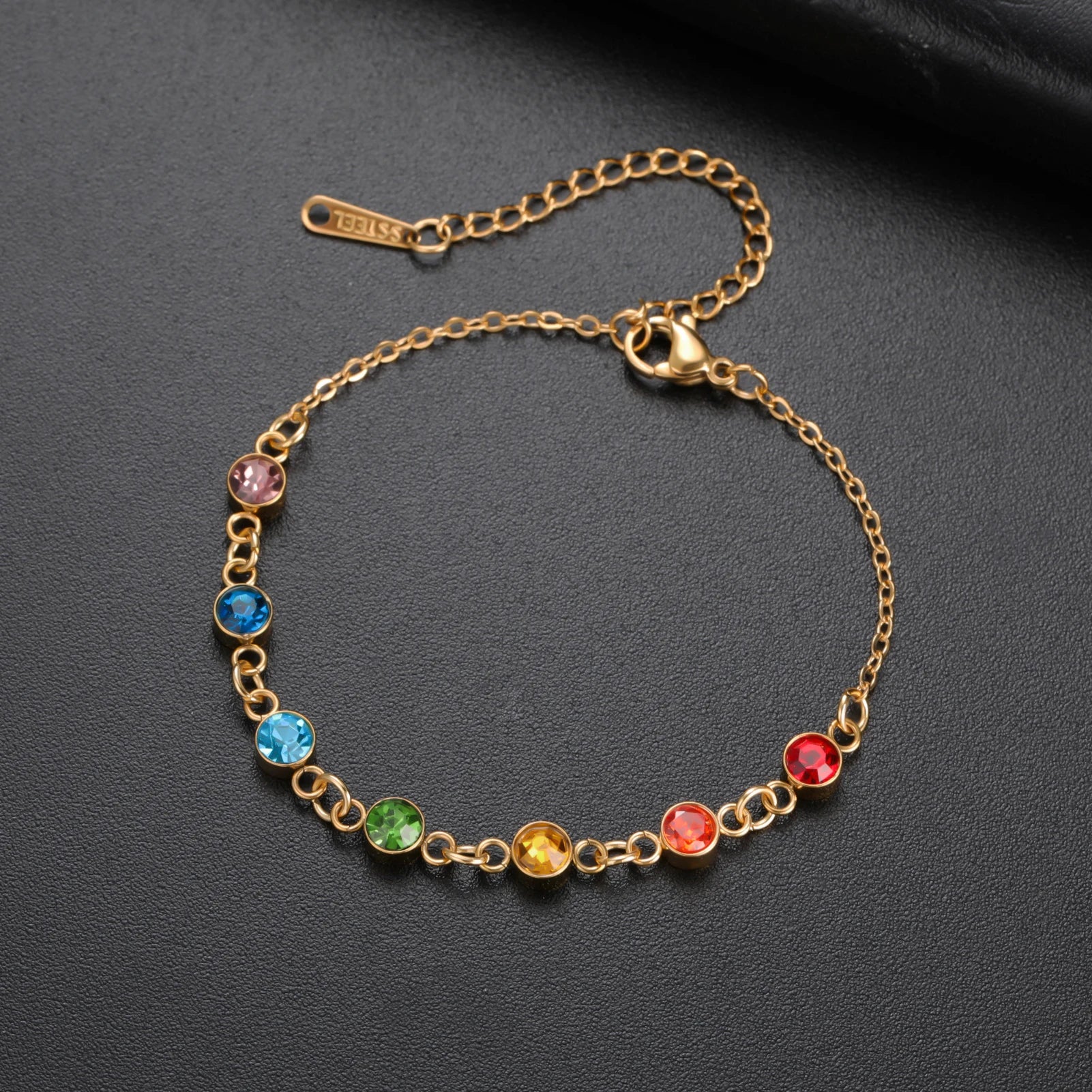 Bracelet 7 Chakras Femme