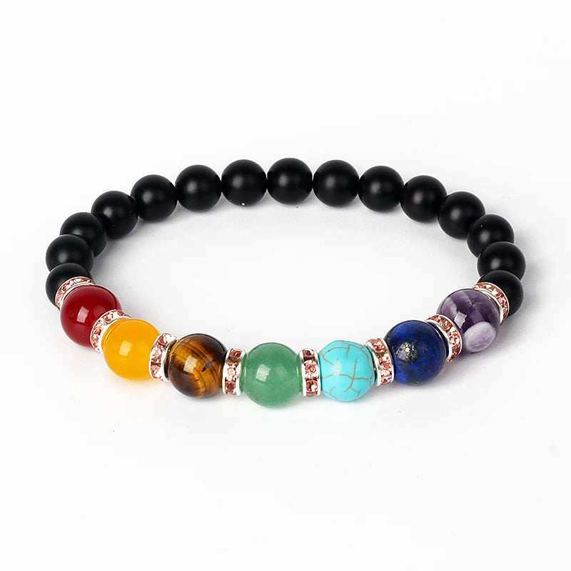 Bracelet de Lithothérapie 7 Chakras