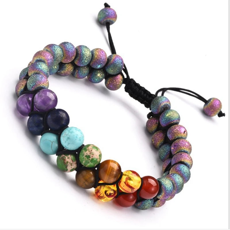 Bracelet Double 7 Chakras