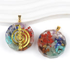 Pendentif Orgonite 7 Chakras