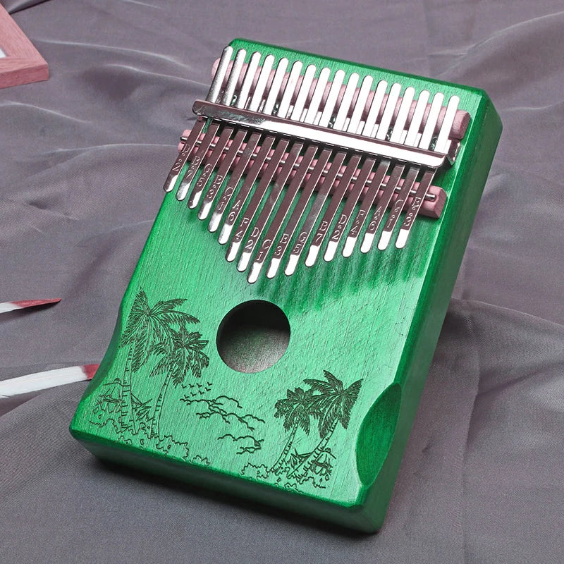 Kalimba 17 Lames avec Gravure