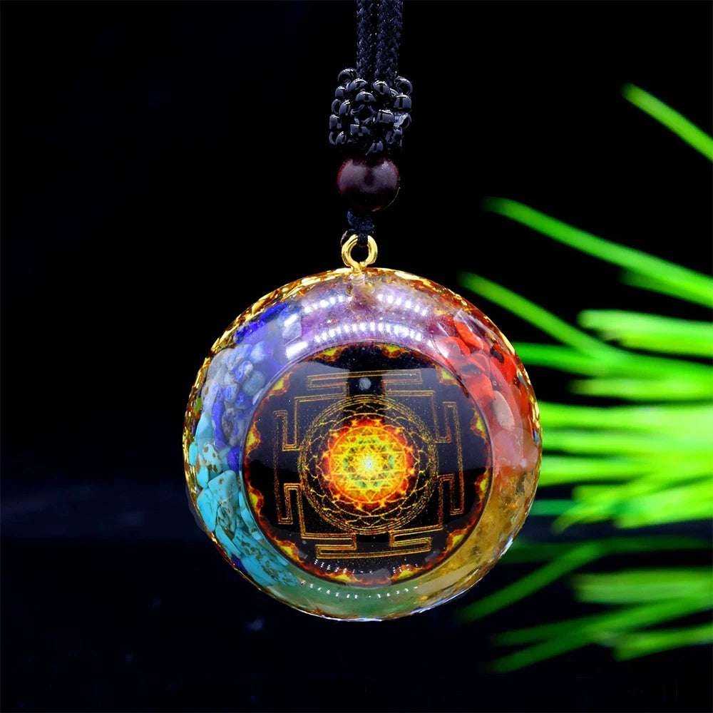 Pendentif Orgonite Sacré