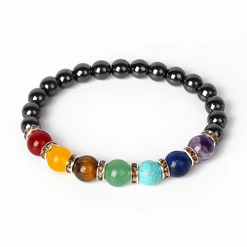 Bracelet de Lithothérapie 7 Chakras