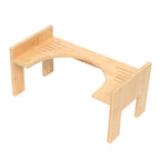 Marche Pied Toilette Bois